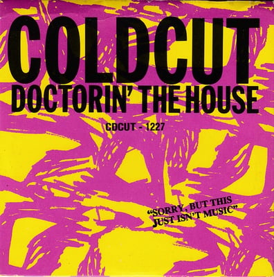Coldcut - Doctorin' The House (Sonet, T-20101) · 7", Single
