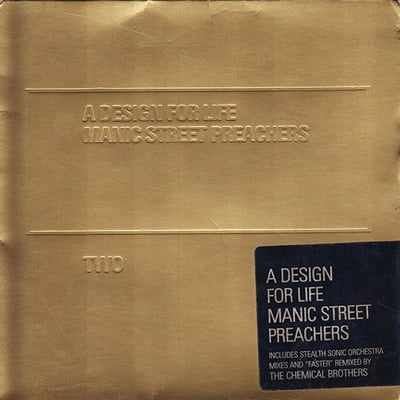 Manic Street Preachers - A Design For Life (Sony Music, Columbia, 88875188501) · 12", RSD, Single, Dlx, Ltd, RM, S/Edition