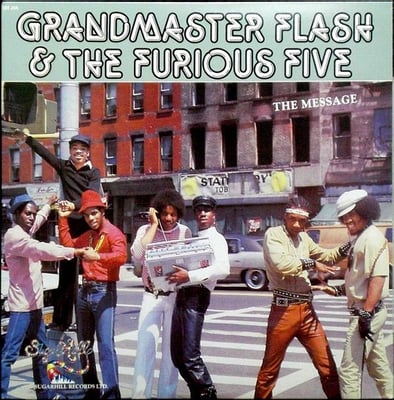 Grandmaster Flash & The Furious Five - The Message (Sound Of Scandinavia, Sound Of Scandinavia, SOSLP-079, SOSLP 079) · LP, Album