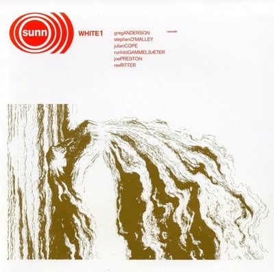 Sunn O))) - White1 (Southern Lord, SUNN25) · 2xLP, Album, Ltd, RE, RM, Red