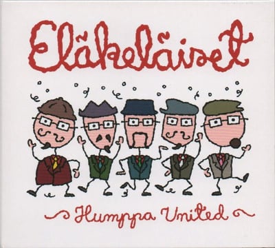 Eläkeläiset - Humppa United (Stupido Records, Nordic Notes, TWINLP 236, NN144LP) · 2xLP, Album, RE, RM, Whi