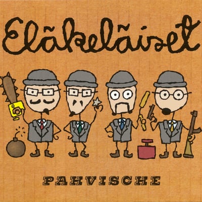 Eläkeläiset - Pahvische (Stupido Records, Nordic Notes, TWINLP250, NN153LP) · 2xLP, Album, RE, Ora