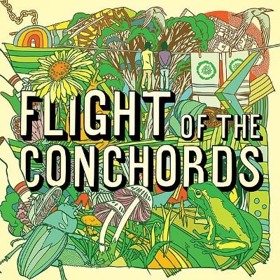 Flight Of The Conchords - Flight Of The Conchords (Sub Pop, SP 70715) · LP, Album, Ltd, Num, RP, Yel