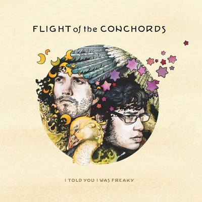 Flight Of The Conchords - I Told You I Was Freaky (Sub Pop, HBO, SP 800) · LP, Album, Ltd, RE, Cle