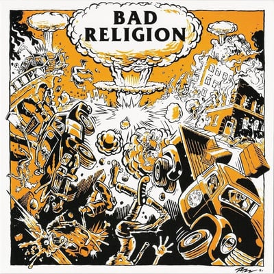 Bad Religion - Atomic Garden (Sympathy For The Record Industry, SFTRI 158) · 7", S/Sided, Single, Etch