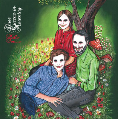 Three Queens In Mourning / Bonnie "Prince" Billy - Hello Sorrow / Hello Joy (Textile Records, TLP29) · LP, Album + 12"