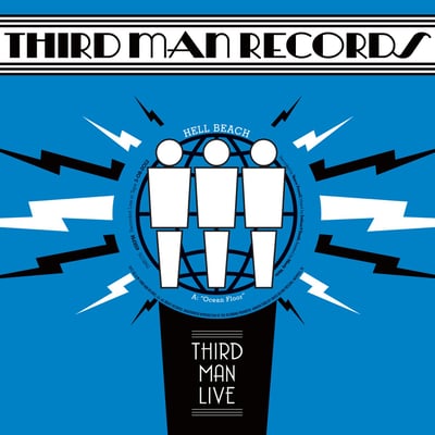 Hell Beach - Ocean Floor (Live At Third Man) (Third Man Records, TMR 176) · 7", Single