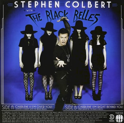 Stephen Colbert With The Black Belles - Charlene II (I'm Over You) (Third Man Records, TMR-105) · 7", Single