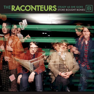 The Raconteurs - Steady, As She Goes / Store Bought Bones (Third Man Records, TMR120) · 7", RSD, Single, RE, Gre