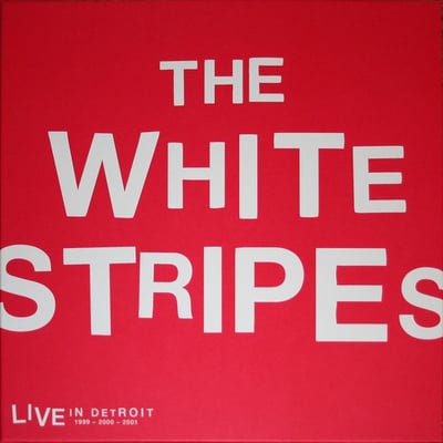 The White Stripes - Live In Detroit (Third Man Records, Third Man Records, Third Man Records, TMR-524, TMR-525, TMR-526) · Box, Ltd + LP, Red + LP + LP, Whi