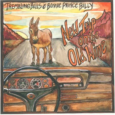 Trembling Bells & Bonnie "Prince" Billy - New Trip On The Old Wine (Tin Angel Records, TARRSD1) · 7", RSD, Single, Ltd