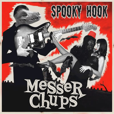 Messer Chups - Spooky Hook (Trash Wax, TWLP004) · LP, Ltd, Red