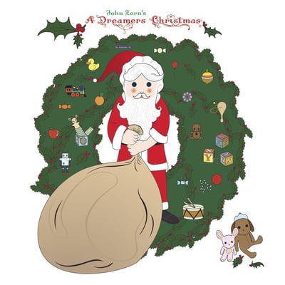 John Zorn, The Dreamers (7) - A Dreamers Christmas (Tzadik, TZ 6002) · LP, Ltd, Pic