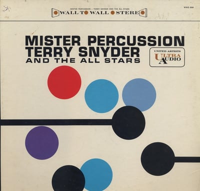 Terry Snyder And The All Stars - Gentle Purr-Cussion (United Artists Ultra Audio, WW 7521) · LP, Album, Mono, Gat