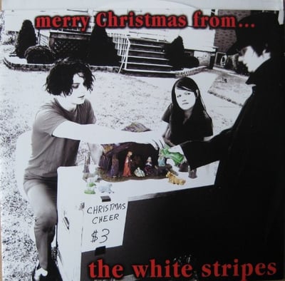 The White Stripes - Merry Christmas From... (V2, Third Man Records, 63881-27769-7) · 7", Single, Whi