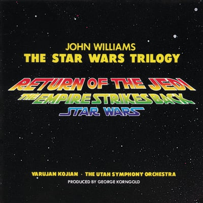 John Williams (4), Varujan Kojian, Utah Symphony Orchestra - The Star Wars Trilogy (Varèse Sarabande, Varèse Sarabande, 302 067 392 1, 302 067 392 5) · LP, Album, Ltd, RE, Blu