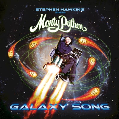 Stephen Hawking Sings Monty Python - Galaxy Song (Virgin, 0602547204417) · 7", RSD, Single, Ltd