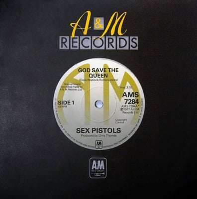 Sex Pistols - God Save The Queen (Virgin, Virgin, VS 181, 50999 5 07409 7 0) · 7", Single, RE