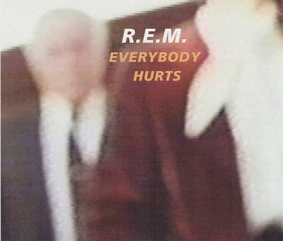 R.E.M. - Everybody Hurts (Warner Bros. Records, Warner Bros. Records, 5439-18513-7, WO169) · 7", Single