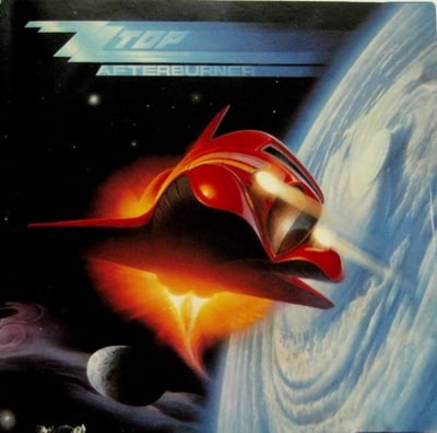 ZZ Top - Afterburner (Warner Bros. Records, Warner Bros. Records, Lone Wolf Productions, Lone Wolf Productions, 925 342-1, WX 27) · LP, Album, Tel