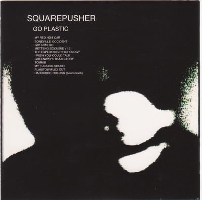 Squarepusher - Go Plastic (Warp Records, WARPCD85) · CD, Album