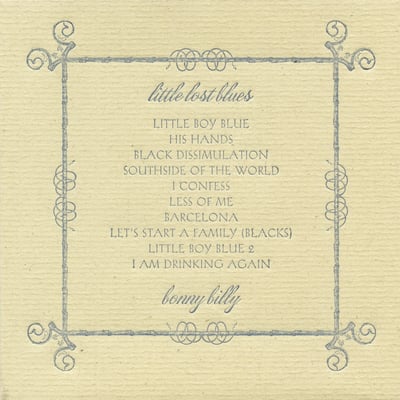 Bonnie "Prince" Billy - Little Boy Blue (Western Vinyl, west009) · 7", Single, Ltd, Gre