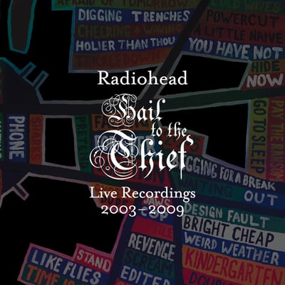 Radiohead - Hail To The Thief (Live Recordings 2003-2009) (XL Recordings, XL Recordings, XL1563LPE2, 191404156339) · LP, Album, Ltd, Cya