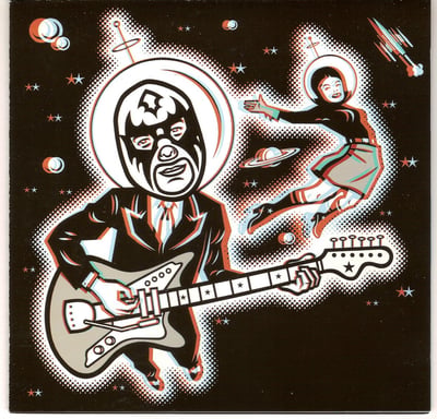 Los Straitjackets - Supersonic Guitars In 3-D (Yep Roc Records, YEP 2047) · CD, Album