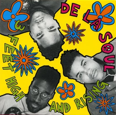 De La Soul - 3 Feet High And Rising (AOI Records, RMM-045-1) · 2xLP · Yellow Opaque, 180g · Reissue