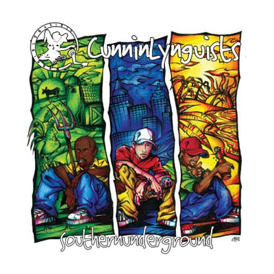 CunninLynguists - Southernunderground (Coalmine Reissues, CM127-LP) · 2xLP · Southern Smoke w/ OBI · Limited Edition, Numbered