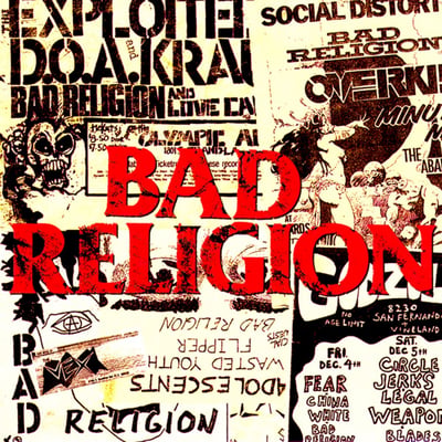 Bad Religion - All Ages (Epitaph, 86443-1) · LP · Buttercream · Reissue