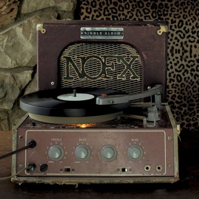NOFX - Single Album (Fat Wreck Chords, FAT114-1) · LP · Green Translucent with White Swirl