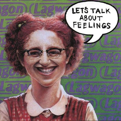 Lagwagon - Let's Talk About Feelings (Fat Wreck Chords, FAT578-1) · 10" · Blue & Clear · Reissue