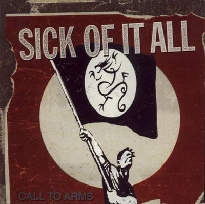 Sick Of It All - Call To Arms (Fat Wreck Chords, FAT582-1) · LP · Red, White and Blue w/ Splatter · Limited Edition, Reissue