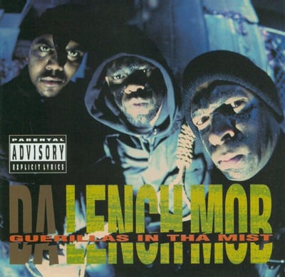 Da Lench Mob - Guerillas In Tha Mist (Get On Down, GET 52736) · LP · Orange W/ Green Splatter · Limited Edition, Reissue