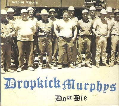 Dropkick Murphys - Do Or Die (Hellcat Records, 80407-1) · LP · Clear w/ Blue Swirl · Club Edition, Limited Edition, Numbered, Reissue