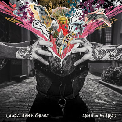 Laura Jane Grace - Hole In My Head (Polyvinyl Record Company, PRC-488) · LP · Pink-in-Clear