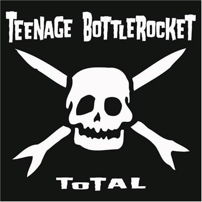 Teenage Bottlerocket - Total (Red Scare, CCCP 103-1) · LP · Black & White · Record Store Day, Limited Edition, Reissue