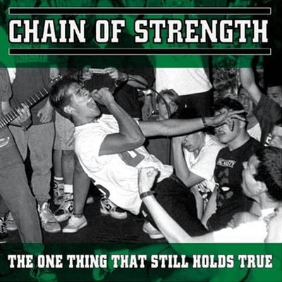 Chain Of Strength - The One Thing That Still Holds True (Revelation Records, REVELATION: 10) · LP · Clear [Coke Bottle] · Repress