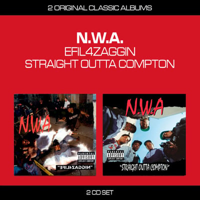 N.W.A. - Efil4zaggin (Vinyl Me, Please, VMP-193) · 2xLP · Bloodshed · Limited Edition, Numbered, Reissue