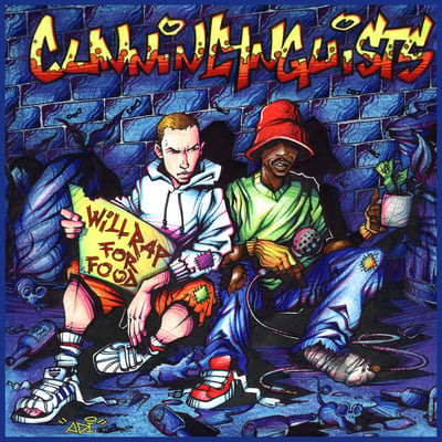 CunninLynguists - Will Rap For Food (Coalmine Records, CM115-LP) · 2xLP · Apple / Canary Yellow · Club Edition, Limited Edition, Numbered, Reissue