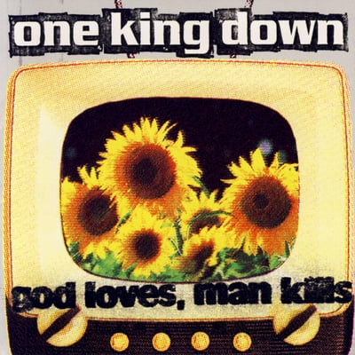 One King Down - God Loves, Man Kills (Equal Vision Records, EVR 48) · LP · White