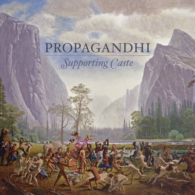 Propagandhi - Supporting Caste (G7 Welcoming Committee Records, G7058-1) · LP · Translucent Blue · Reissue