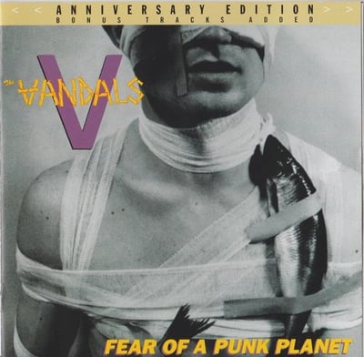 The Vandals - Fear Of A Punk Planet (Kung Fu Records, CL03738) · LP · Blue / Purple Splatter · Limited Edition, Reissue