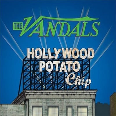 The Vandals - Hollywood Potato Chip (Kung Fu Records, 78829-1) · LP · Blue/Haze · Limited Edition, Reissue