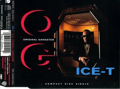 Ice-T - O.G. Original Gangster (Music On Vinyl, MOVLP2541) · LP · Blue Marbled, 180 gram · Limited Edition, Numbered, Reissue