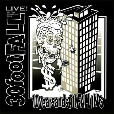 30footFALL - 10yearsandstillFALLING (People of Punk Rock Records, POPR-739V) · LP · Milky Clear Vinyl