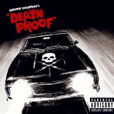 Various - Quentin Tarantino's "Death Proof" (Original Soundtrack) (Warner Records, RCV1 106172) · LP · Red, Black & Clear [Tri-Colored] · Limited Edition, Reissue