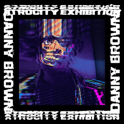 Danny Brown - Atrocity Exhibition (Warp Records, WARPLP276X) · 2xLP · Blue [Electric Blue] · Club Edition, Limited Edition, Numbered
