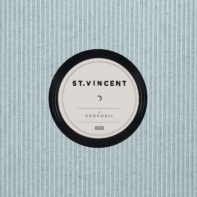 St. Vincent - Krokodil (4AD, AD 3211) · 7" · Red · Record Store Day